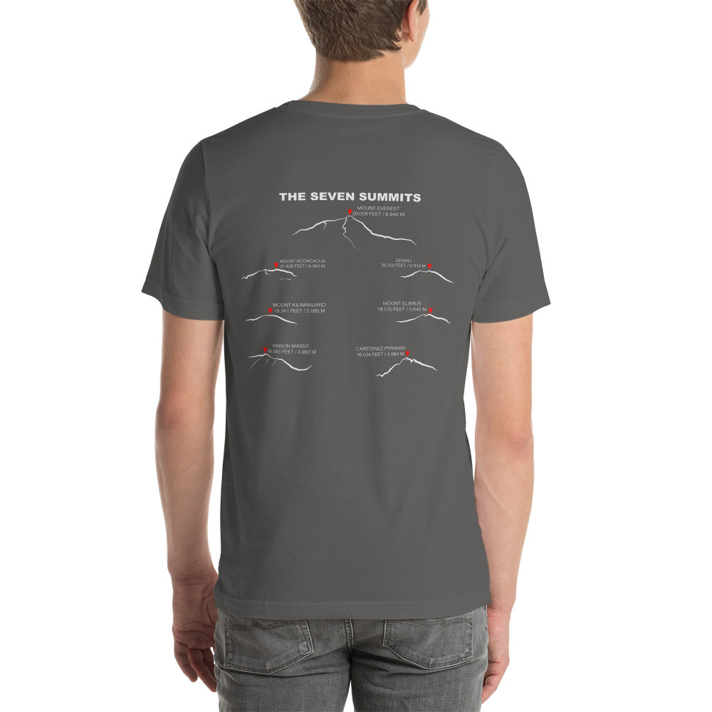 Seven Summits Climber Tee - Outdoor Mountain Hiking T-Shirt | Triterra Adventure Gear