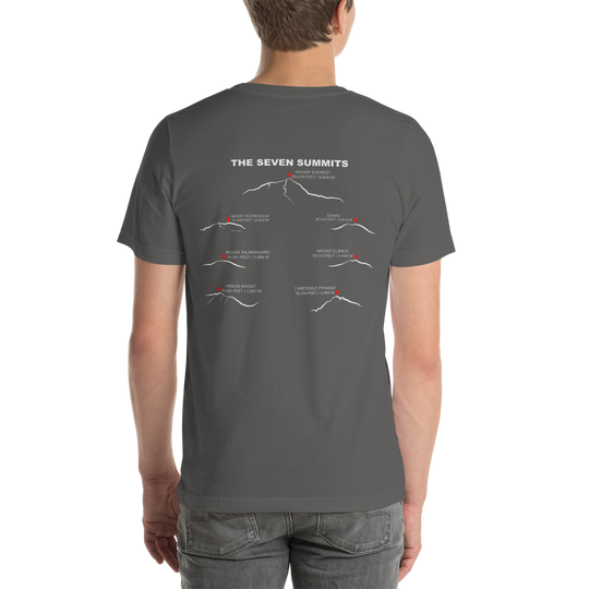 Seven Summits Climber Tee - Outdoor Mountain Hiking T-Shirt | Triterra Adventure Gear